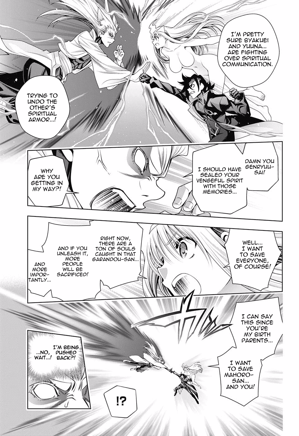 Yuragi-sou no Yuuna-san Chapter 128 page 5 - Chapter 128: Byakuei-san and Yuuna-san