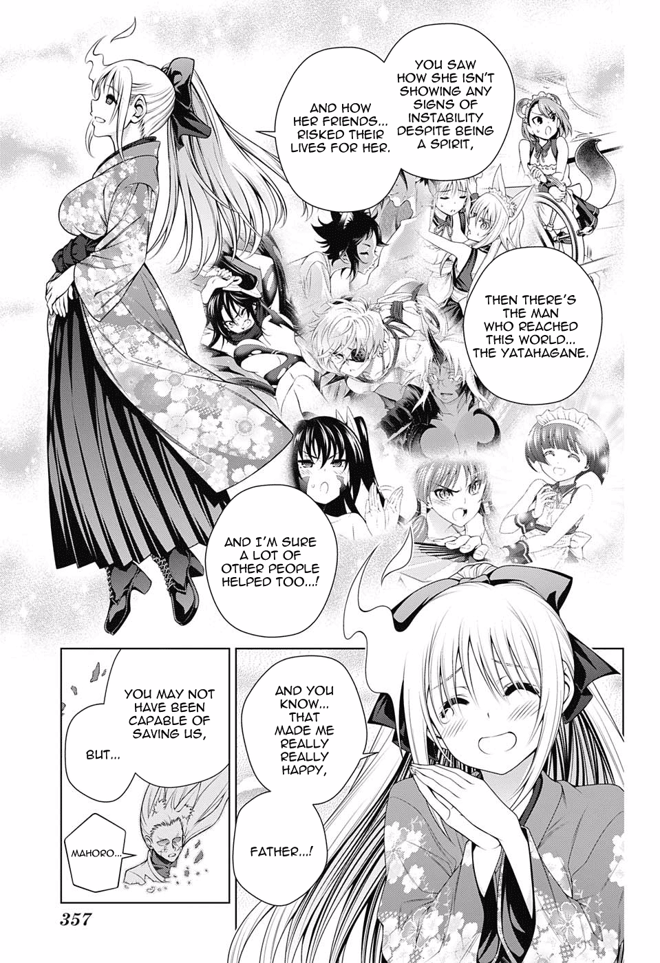 Yuragi-sou no Yuuna-san Chapter 128 page 9 - Chapter 128: Byakuei-san and Yuuna-san