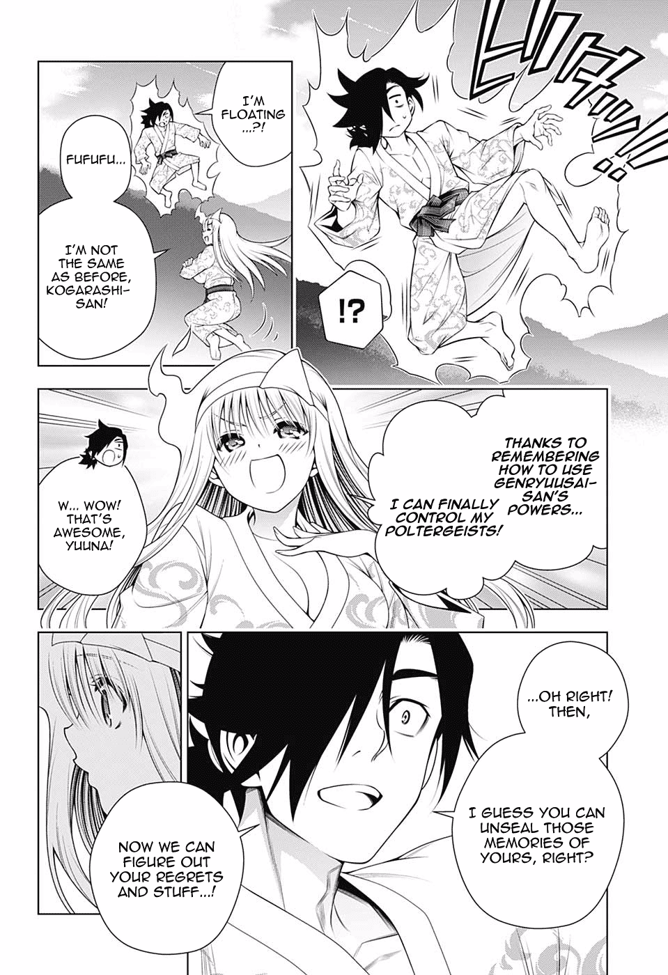 Yuragi-sou no Yuuna-san Chapter 129 page 16 - Chapter 129: Ouga-san's Wish