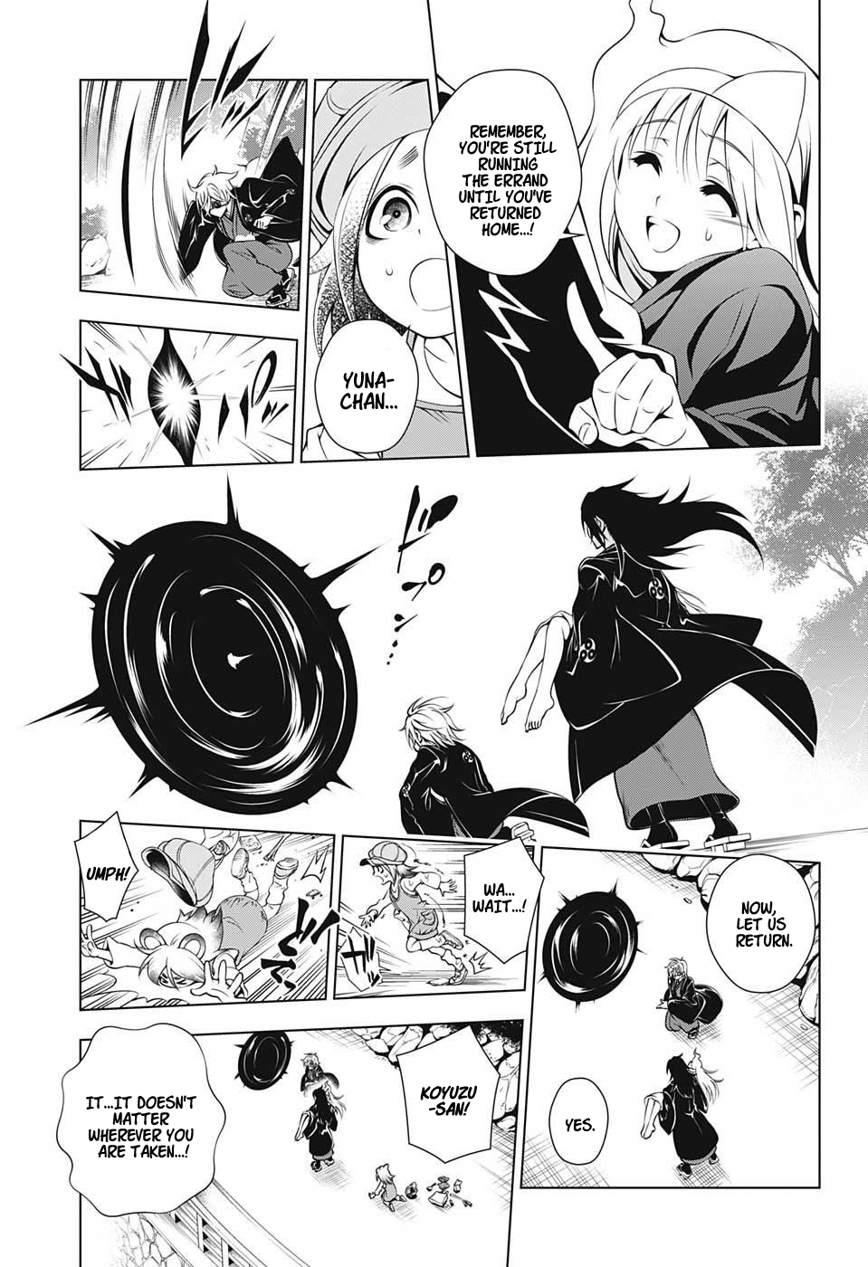 Yuragi-sou no Yuuna-san Chapter 13 page 17 - Chapter 13: Yuuna-san and Koyuzu Get Spirited Away (uncensored)