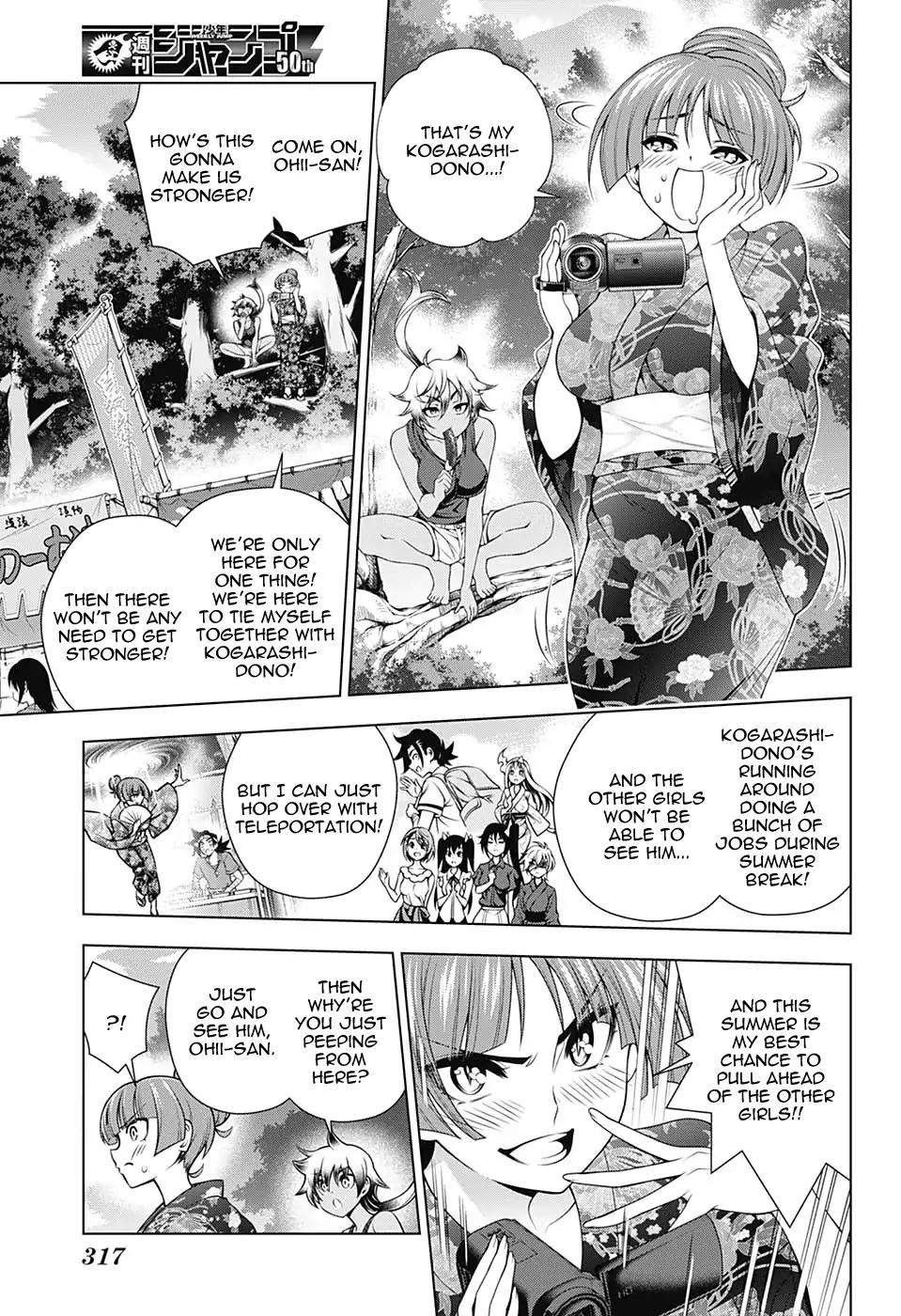 Yuragi-sou no Yuuna-san Chapter 131 page 7 - Chapter 131