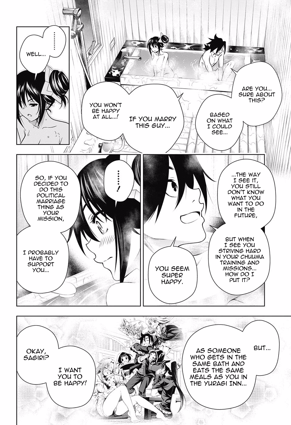 Yuragi-sou no Yuuna-san Chapter 134 page 14 - Chapter 134: The Yoinozaka's Shakuhito-san