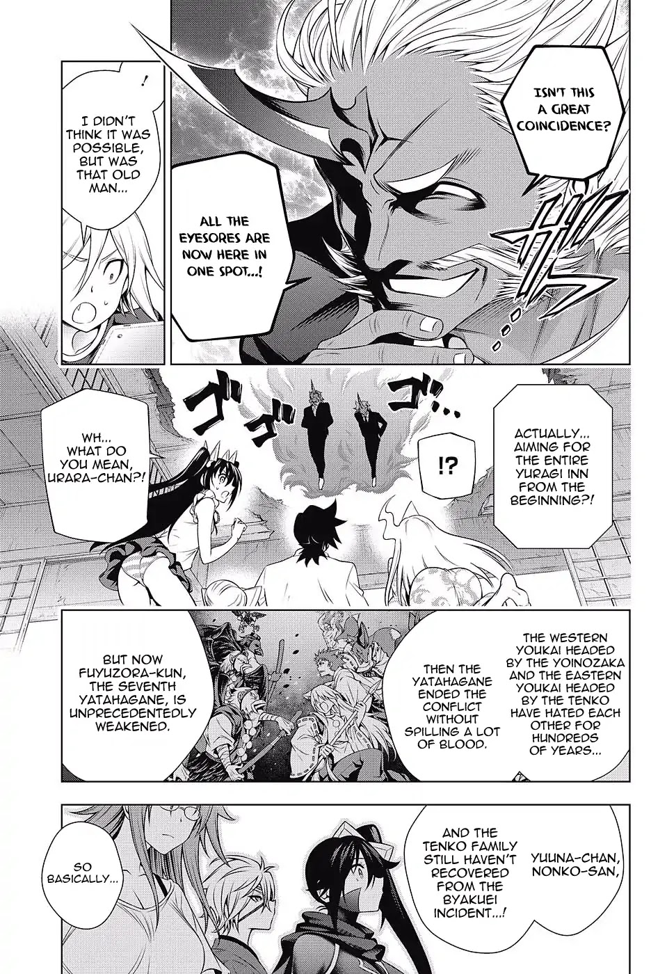 Yuragi-sou no Yuuna-san Chapter 136 page 10 - Chapter 136: Sagiri-san Realizes