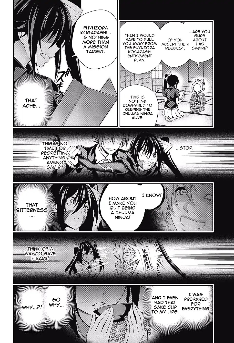 Yuragi-sou no Yuuna-san Chapter 136 page 5 - Chapter 136: Sagiri-san Realizes