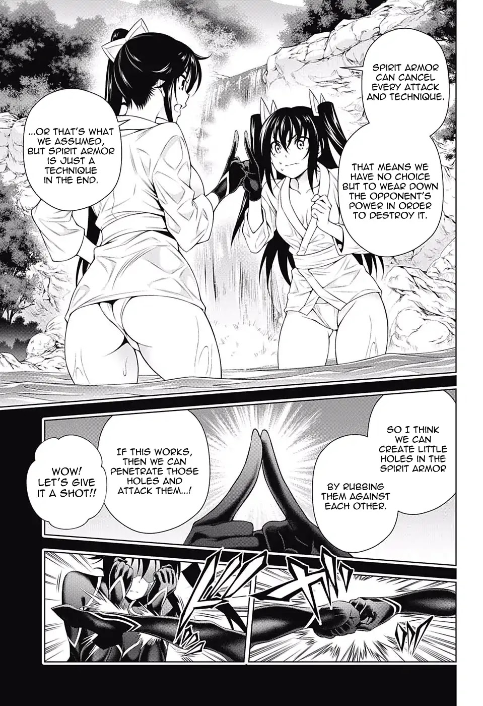 Yuragi-sou no Yuuna-san Chapter 137 page 11 - Chapter 137: Sagiri-san's Fighting Style