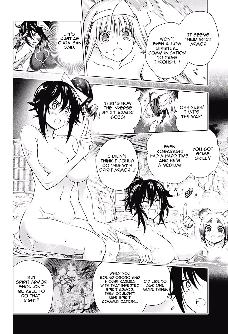 Yuragi-sou no Yuuna-san Chapter 137 page 4 - Chapter 137: Sagiri-san's Fighting Style
