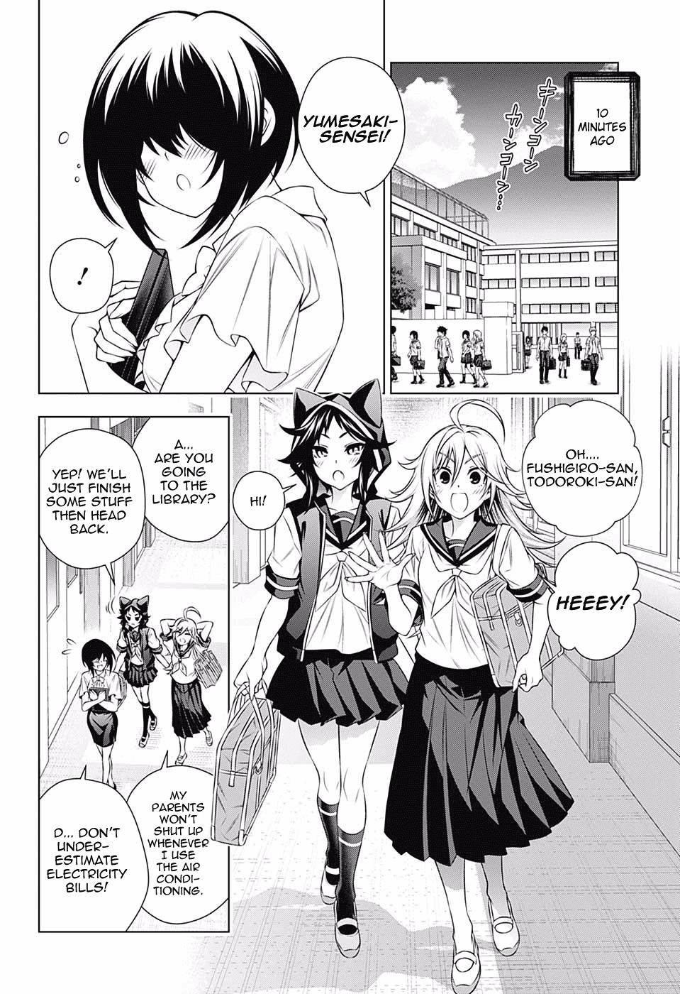 Yuragi-sou no Yuuna-san Chapter 139 page 3 - Chapter 139: Yumesaki-sensei and The World Tour