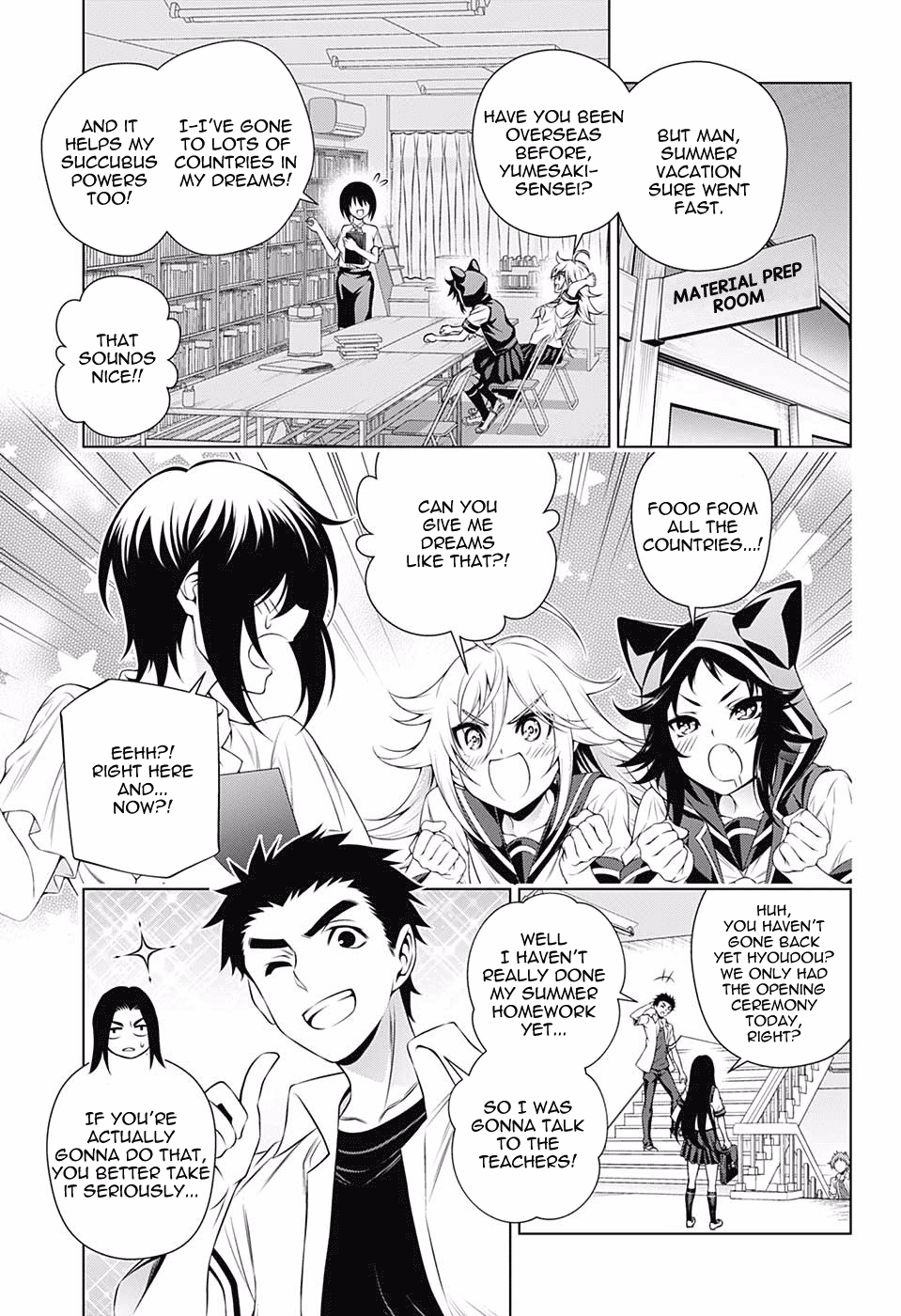 Yuragi-sou no Yuuna-san Chapter 139 page 4 - Chapter 139: Yumesaki-sensei and The World Tour