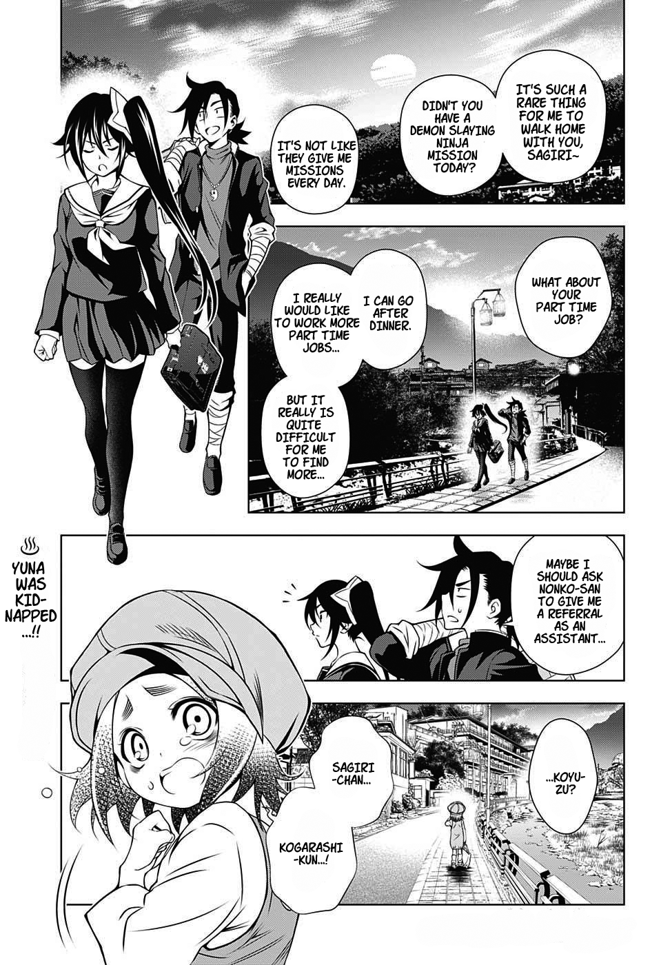 Yuragi-sou no Yuuna-san Chapter 14 page 1 - Chapter 14: Yuuna-san's Seven Transformations (uncensored)
