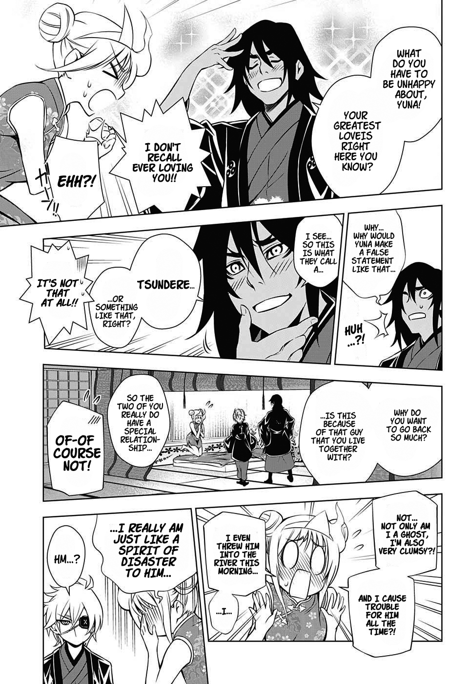 Yuragi-sou no Yuuna-san Chapter 14 page 11 - Chapter 14: Yuuna-san's Seven Transformations (uncensored)