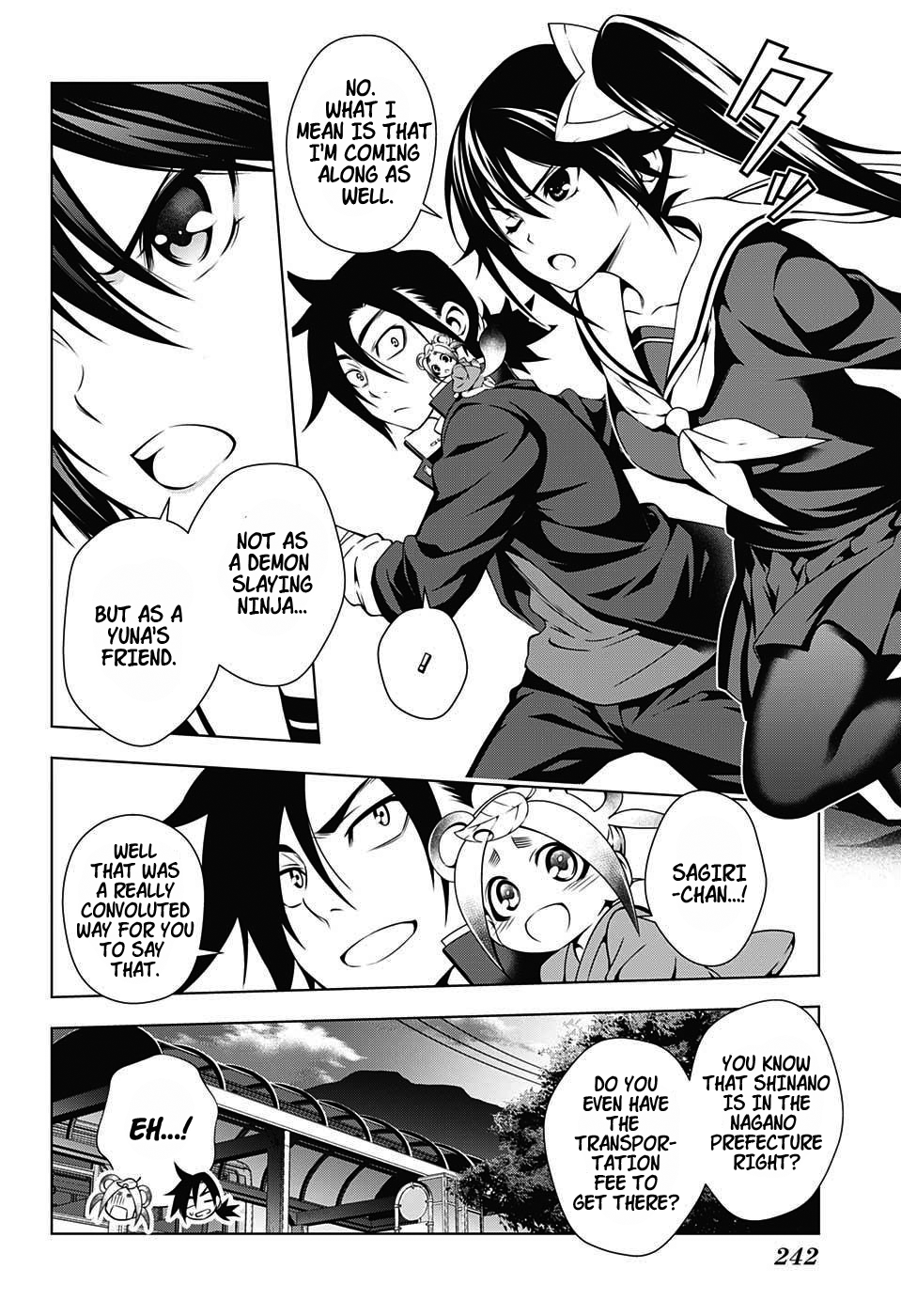Yuragi-sou no Yuuna-san Chapter 14 page 6 - Chapter 14: Yuuna-san's Seven Transformations (uncensored)