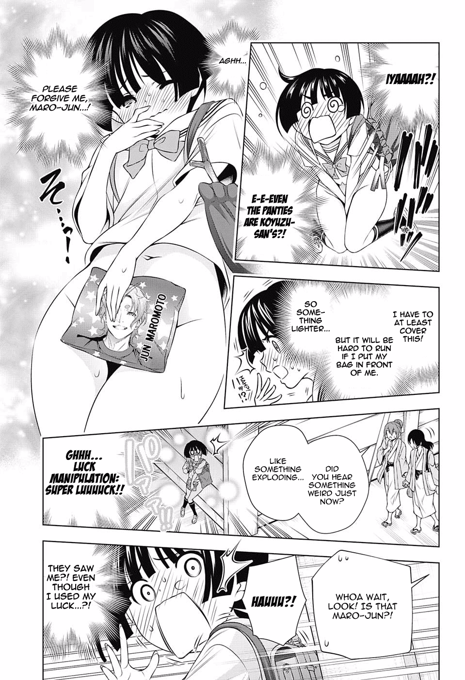 Yuragi-sou no Yuuna-san Chapter 140 page 13 - Chapter 140: Nakai-san's Heart Beating Going Home Adventure