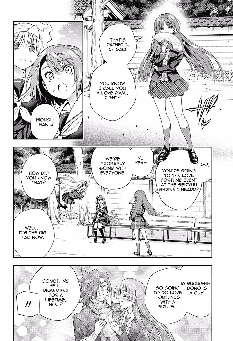 Yuragi-sou no Yuuna-san Chapter 143 page 18 - Chapter 143: The Yukemuri High School Field Trip 1