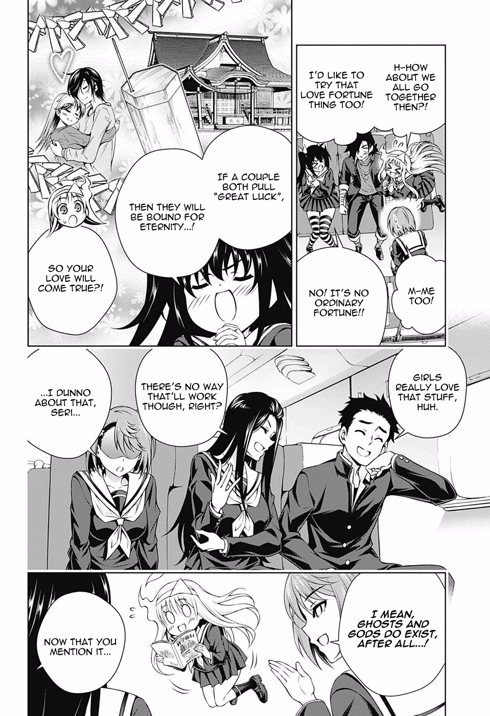 Yuragi-sou no Yuuna-san Chapter 143 page 4 - Chapter 143: The Yukemuri High School Field Trip 1