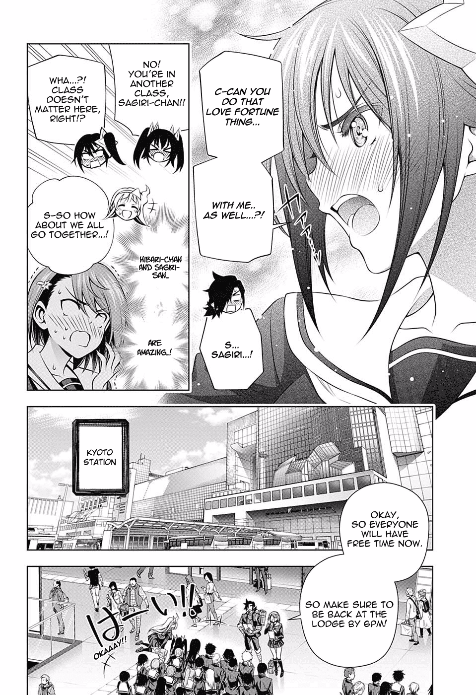 Yuragi-sou no Yuuna-san Chapter 143 page 6 - Chapter 143: The Yukemuri High School Field Trip 1