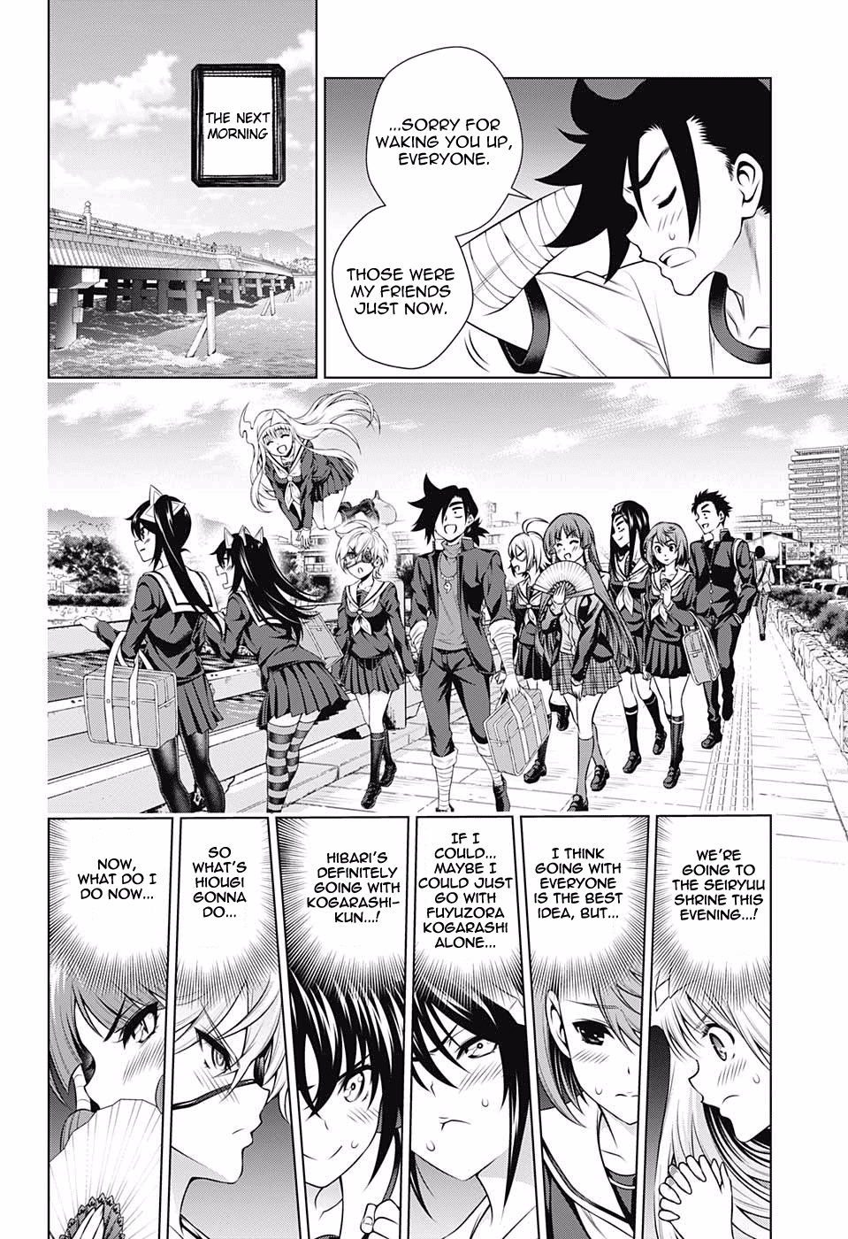 Yuragi-sou no Yuuna-san Chapter 144 page 14 - Chapter 144: The Yukemuri High School Field Trip 2
