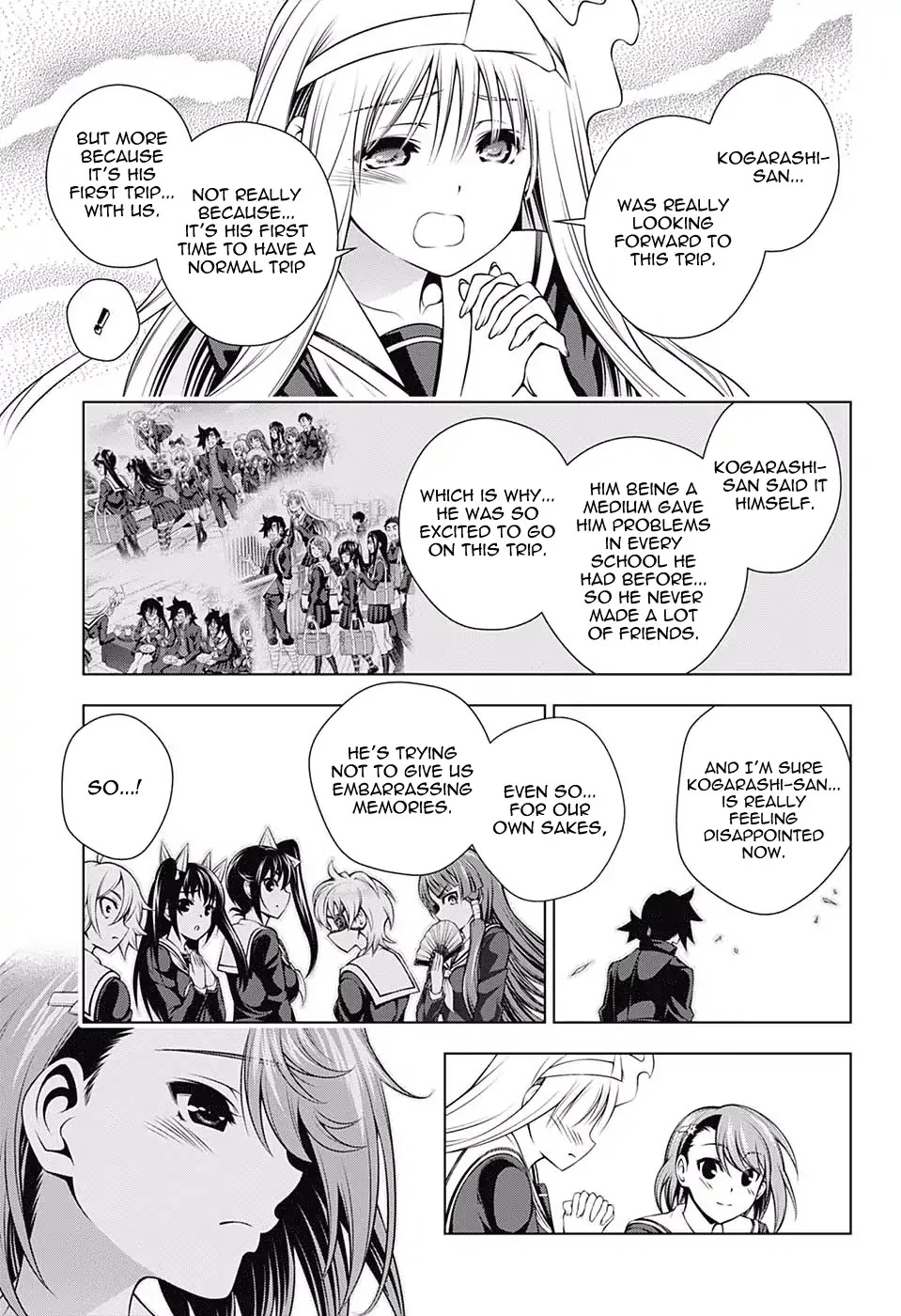 Yuragi-sou no Yuuna-san Chapter 145 page 3 - Chapter 145: Chisaki-san and a White Dress Shirt