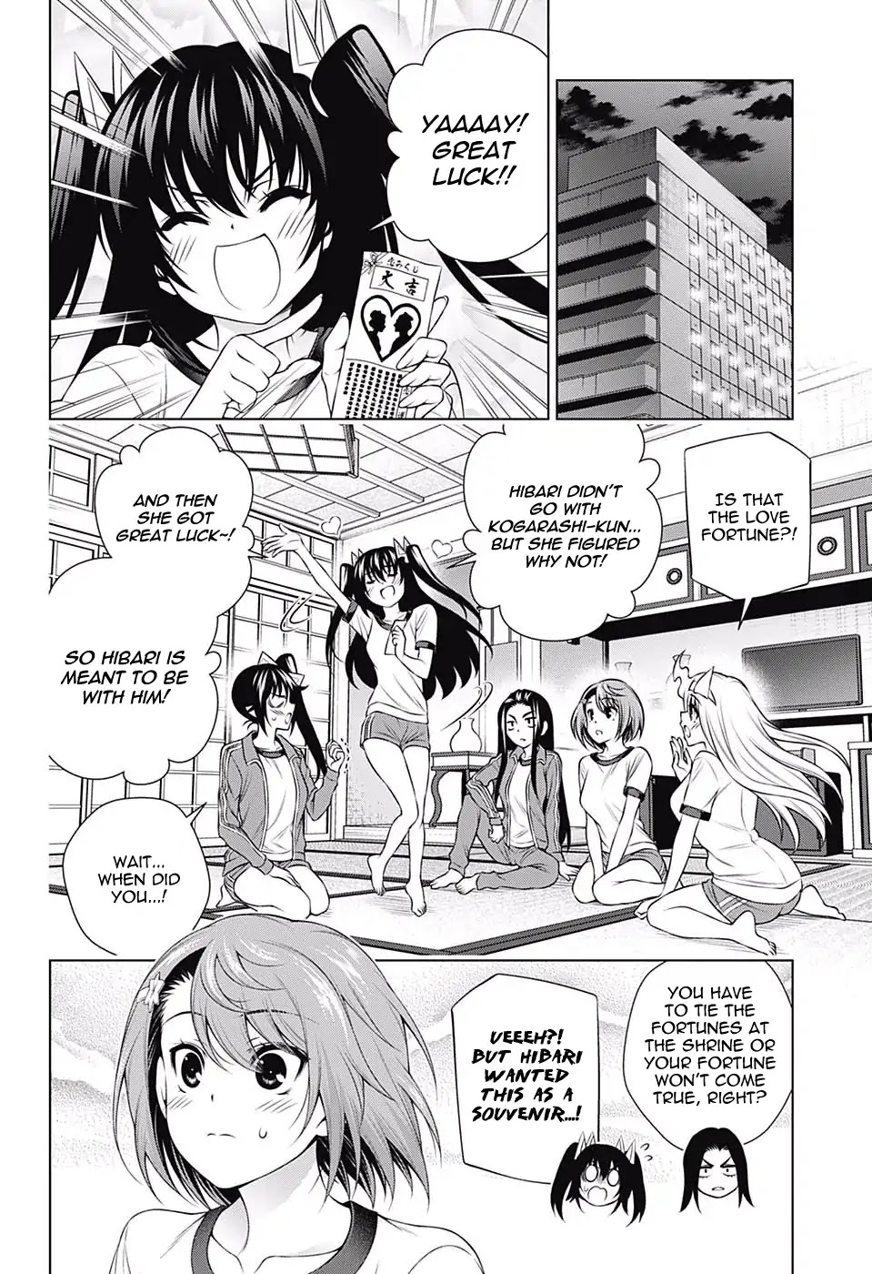 Yuragi-sou no Yuuna-san Chapter 145 page 4 - Chapter 145: Chisaki-san and a White Dress Shirt