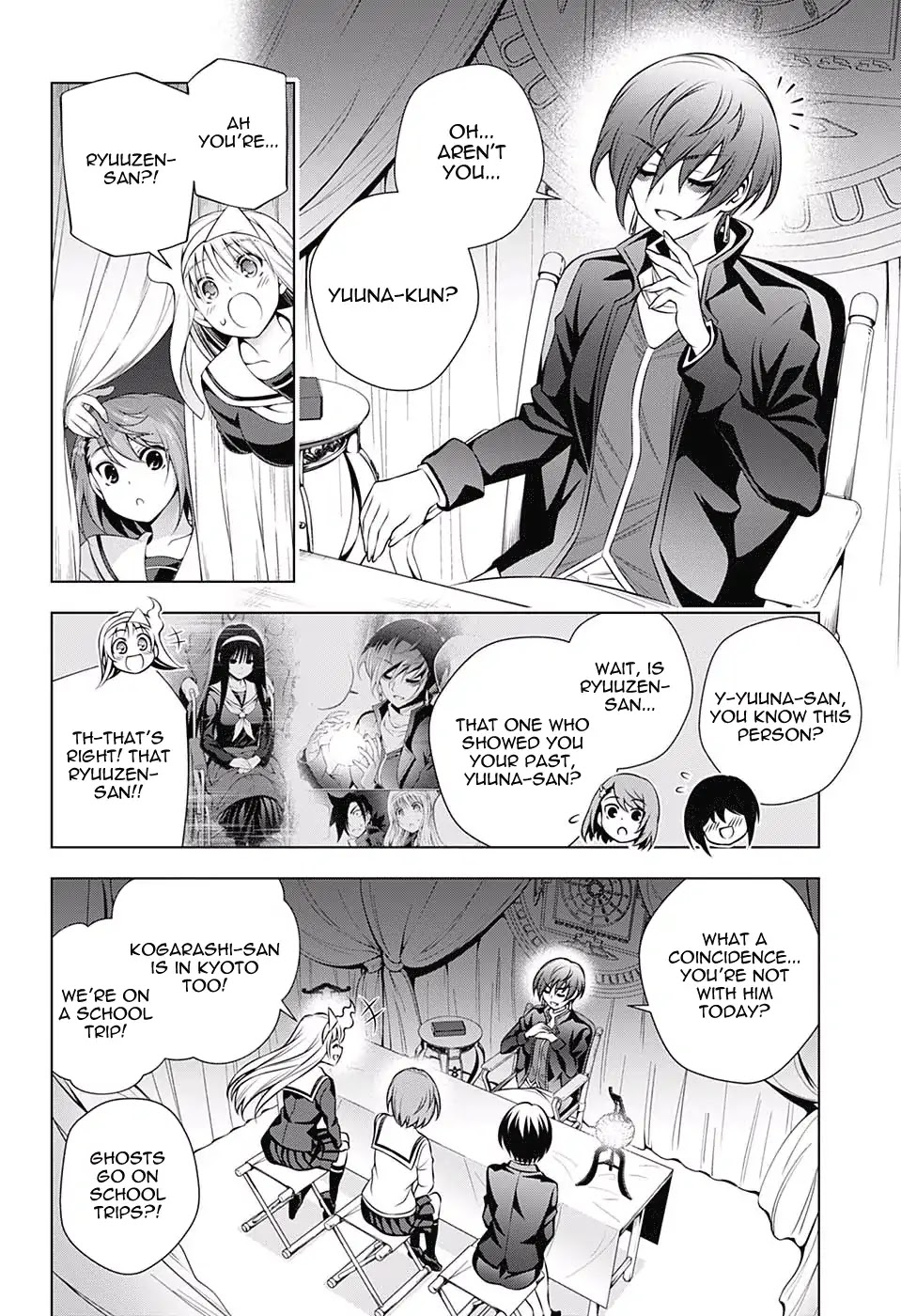 Yuragi-sou no Yuuna-san Chapter 145 page 8 - Chapter 145: Chisaki-san and a White Dress Shirt