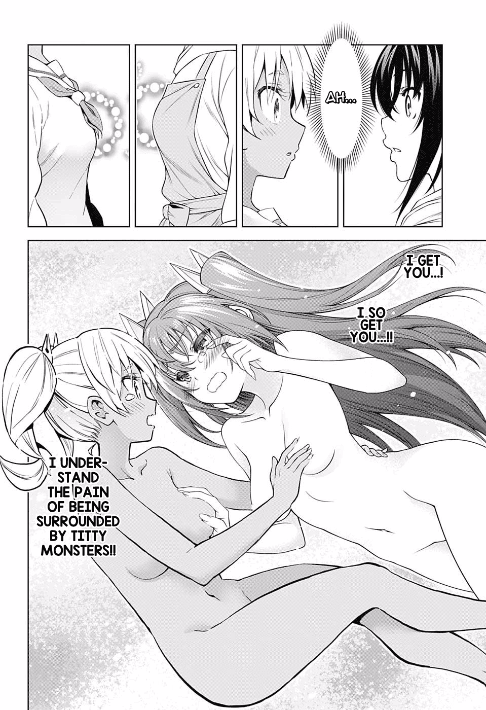 Yuragi-sou no Yuuna-san Chapter 146.5 page 4 - Chapter 146.5: Yuragi-sou no Yuuna-san and Saotome Shimai Valentine's Day Collaboration