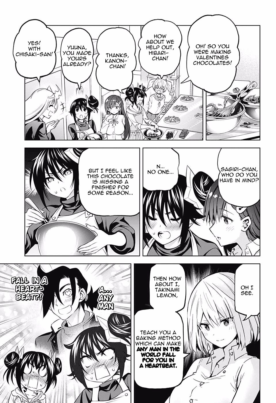 Yuragi-sou no Yuuna-san Chapter 146.5 page 5 - Chapter 146.5: Yuragi-sou no Yuuna-san and Saotome Shimai Valentine's Day Collaboration