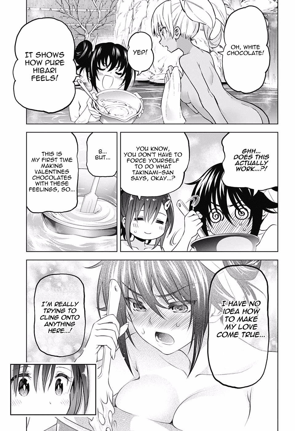 Yuragi-sou no Yuuna-san Chapter 146.5 page 7 - Chapter 146.5: Yuragi-sou no Yuuna-san and Saotome Shimai Valentine's Day Collaboration