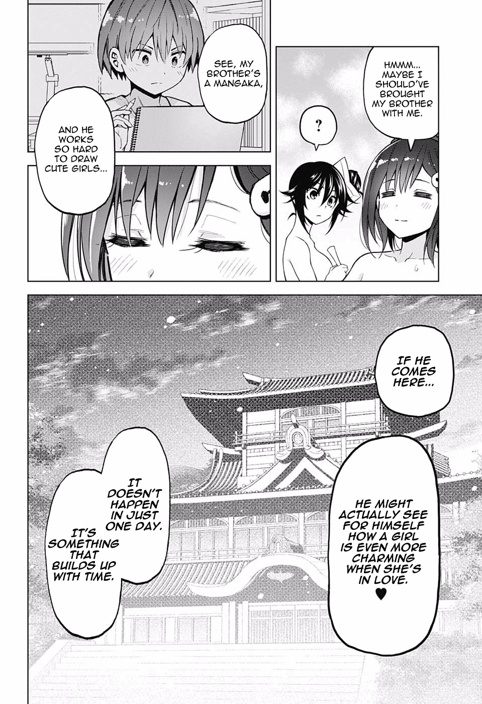 Yuragi-sou no Yuuna-san Chapter 146.5 page 8 - Chapter 146.5: Yuragi-sou no Yuuna-san and Saotome Shimai Valentine's Day Collaboration
