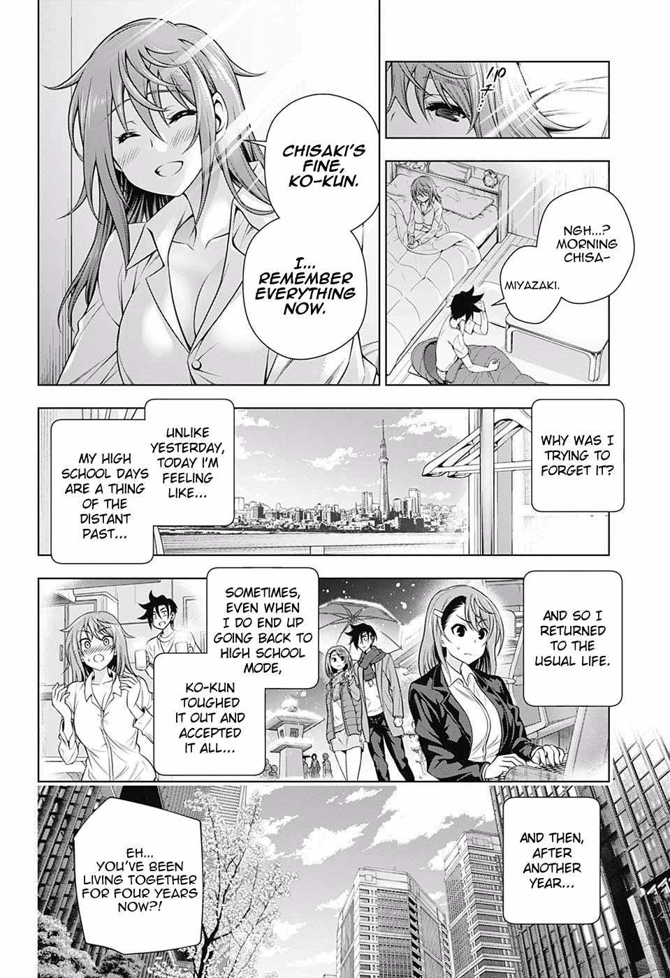 Yuragi-sou no Yuuna-san Chapter 147 page 14 - Chapter 147: Chisaki-san in 10 Years
