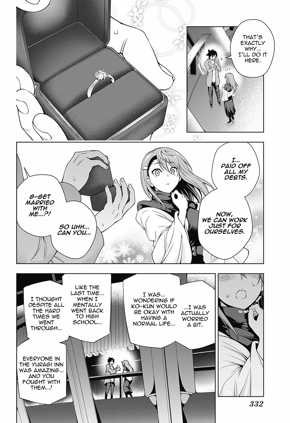 Yuragi-sou no Yuuna-san Chapter 147 page 16 - Chapter 147: Chisaki-san in 10 Years
