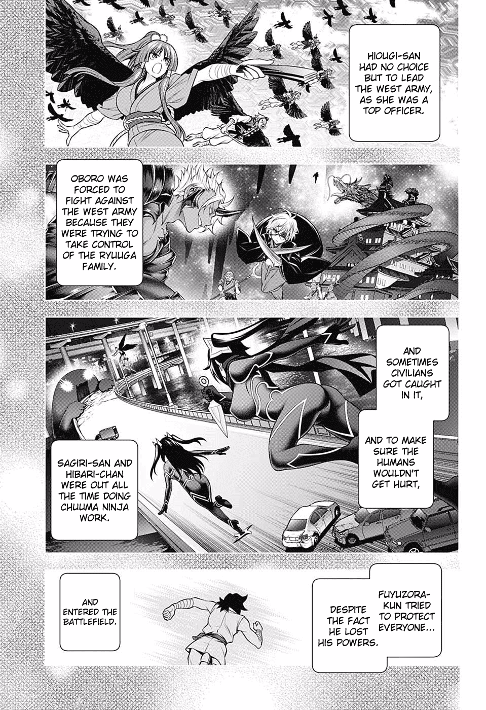 Yuragi-sou no Yuuna-san Chapter 147 page 9 - Chapter 147: Chisaki-san in 10 Years