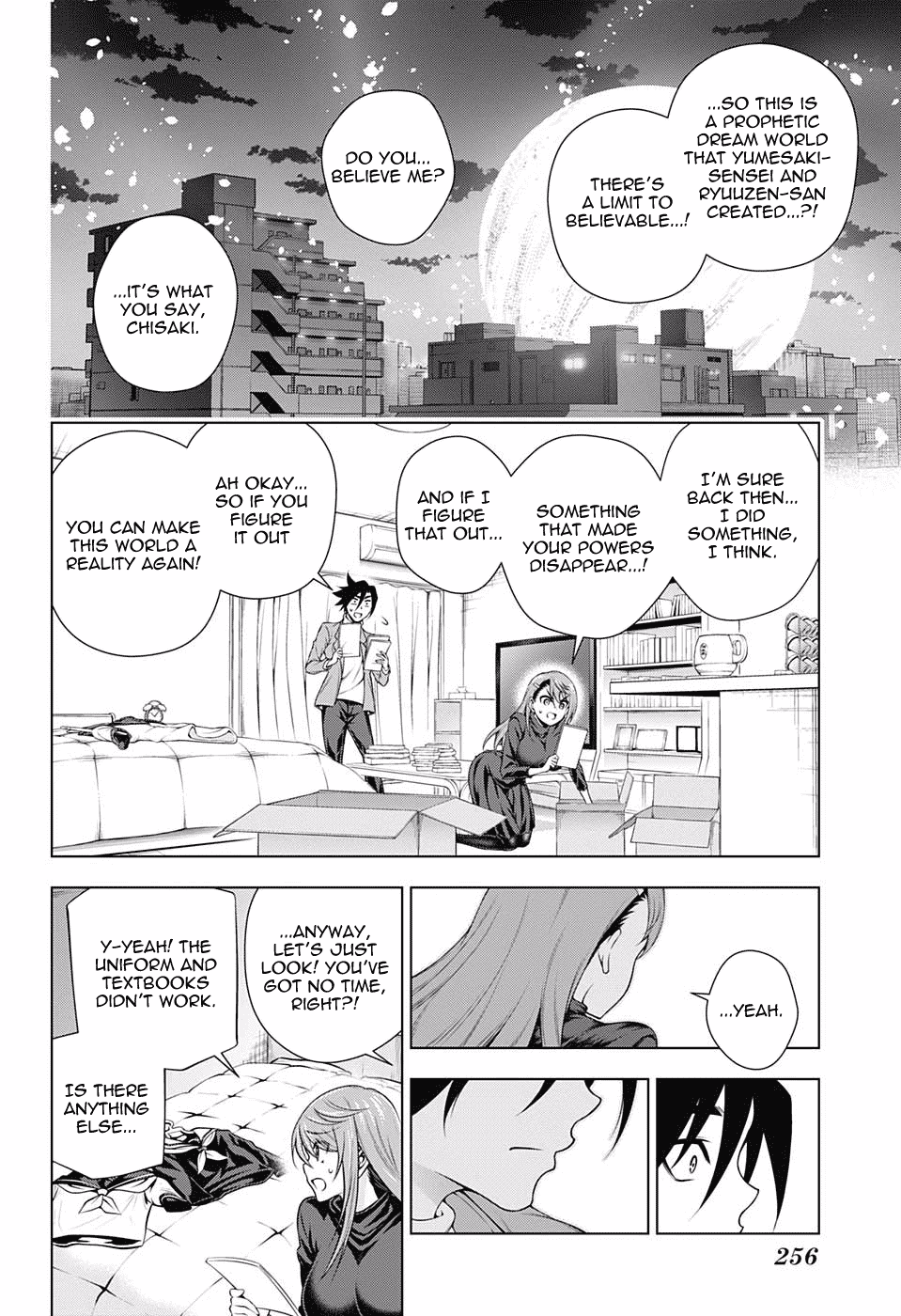 Yuragi-sou no Yuuna-san Chapter 148 page 10 - Chapter 148: Chisaki-san Crosses Time