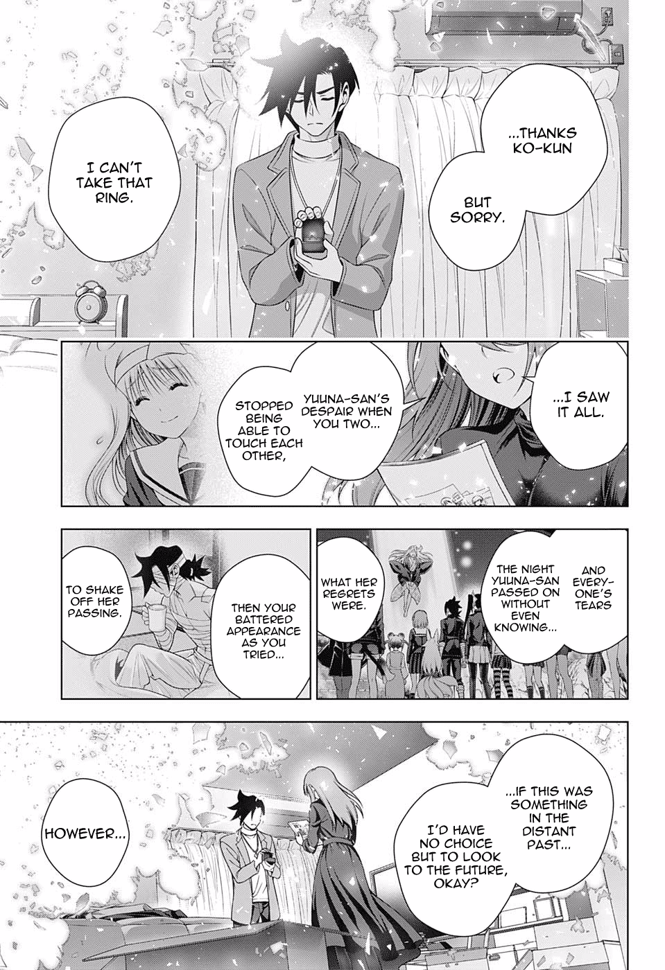 Yuragi-sou no Yuuna-san Chapter 148 page 15 - Chapter 148: Chisaki-san Crosses Time