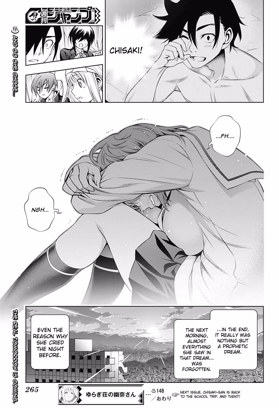 Yuragi-sou no Yuuna-san Chapter 148 page 19 - Chapter 148: Chisaki-san Crosses Time