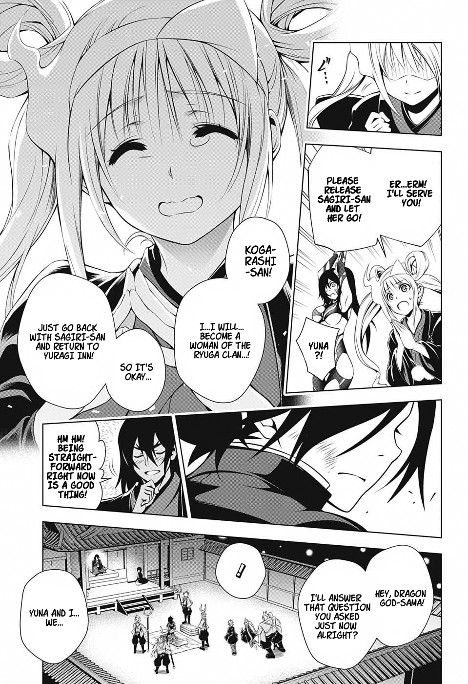 Yuragi-sou no Yuuna-san Chapter 15 page 11 - Chapter 15: Sagiri-san Qualifies (uncensored)