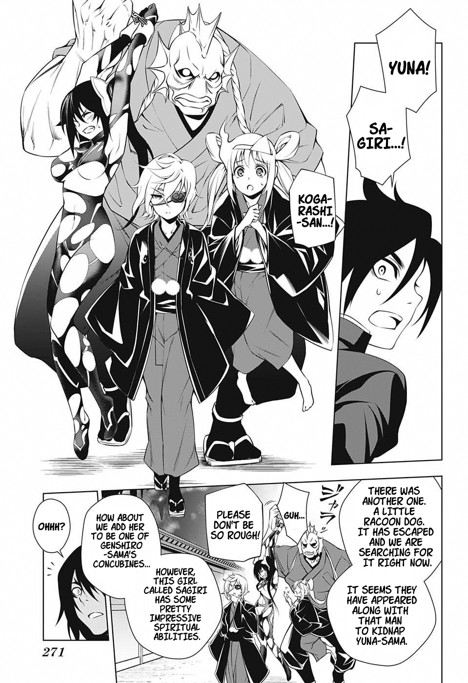 Yuragi-sou no Yuuna-san Chapter 15 page 9 - Chapter 15: Sagiri-san Qualifies (uncensored)