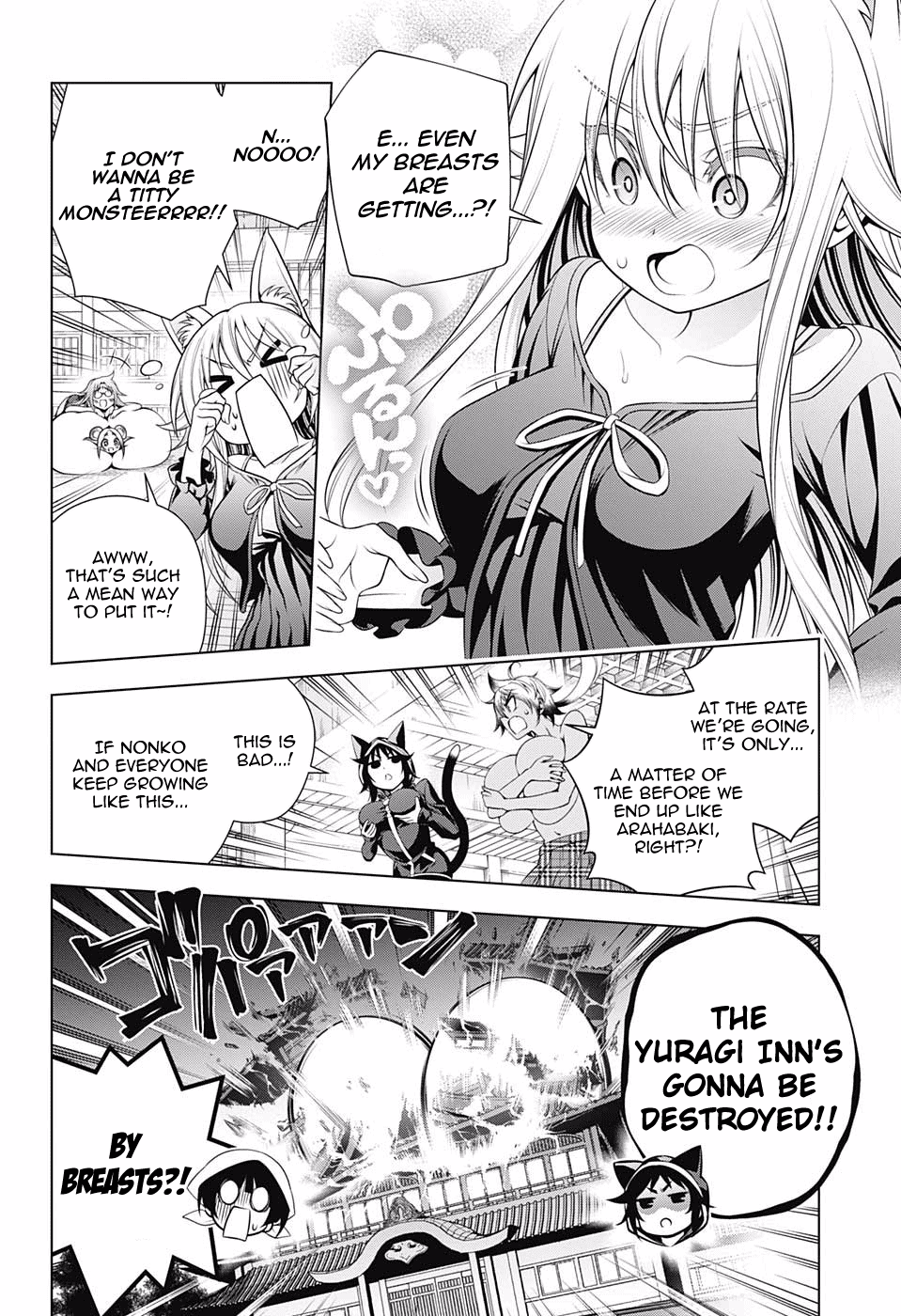 Yuragi-sou no Yuuna-san Chapter 150 page 10 - Chapter 150: The Yuragi Inn in Big Boob Panic?!
