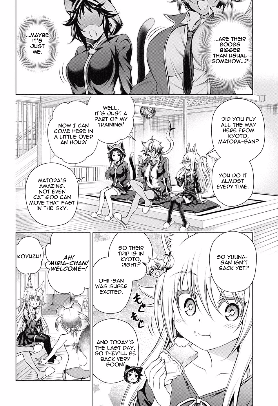 Yuragi-sou no Yuuna-san Chapter 150 page 4 - Chapter 150: The Yuragi Inn in Big Boob Panic?!