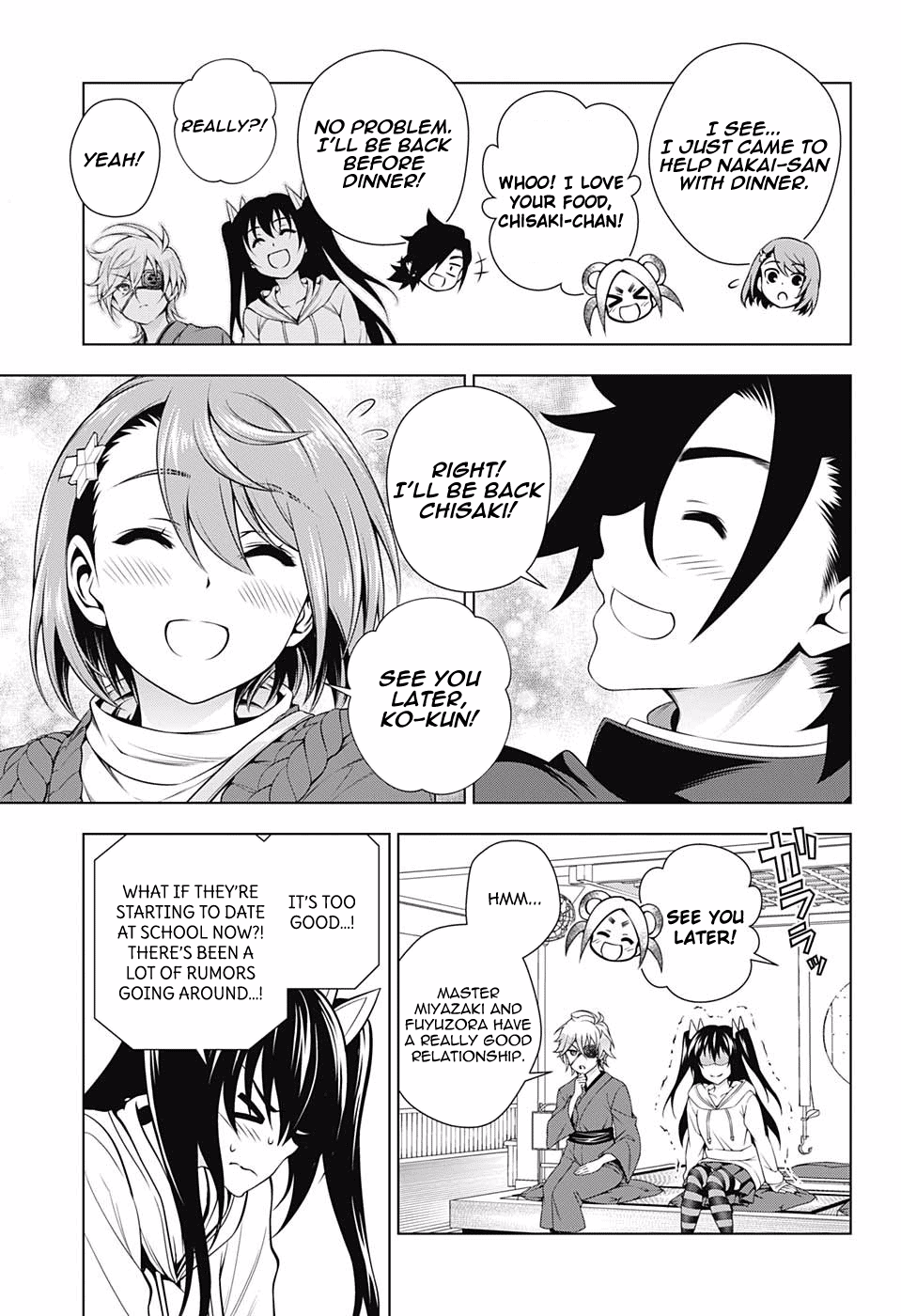 Yuragi-sou no Yuuna-san Chapter 152 page 11 - Chapter 152: Oboro-san Makes a Proposal