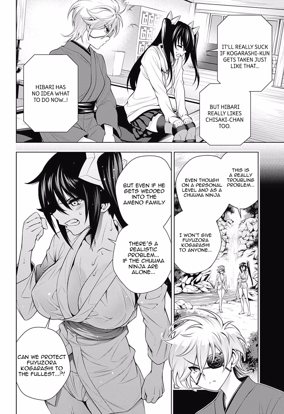 Yuragi-sou no Yuuna-san Chapter 152 page 12 - Chapter 152: Oboro-san Makes a Proposal
