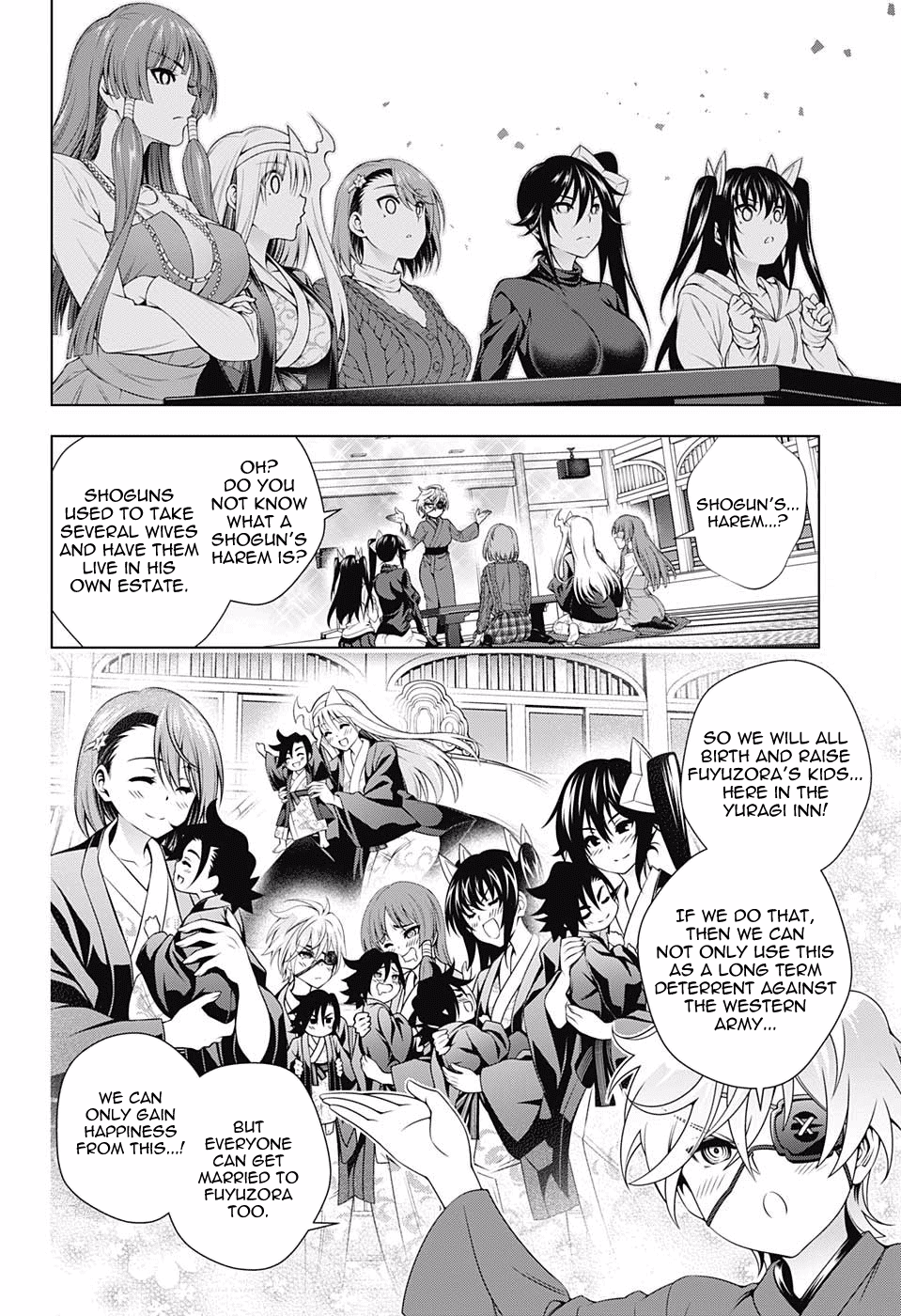 Yuragi-sou no Yuuna-san Chapter 152 page 17 - Chapter 152: Oboro-san Makes a Proposal