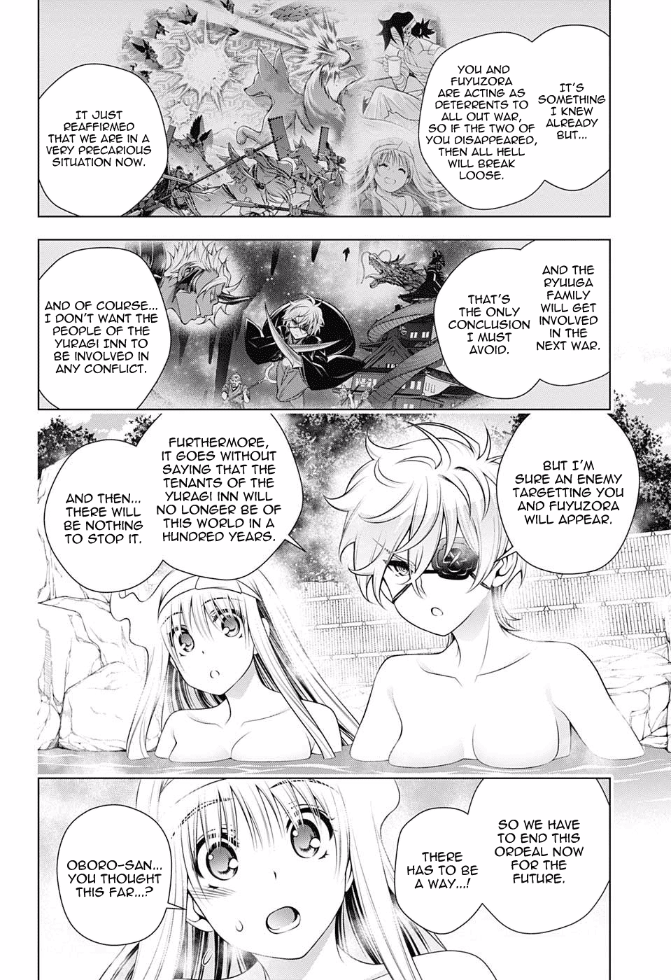 Yuragi-sou no Yuuna-san Chapter 152 page 6 - Chapter 152: Oboro-san Makes a Proposal