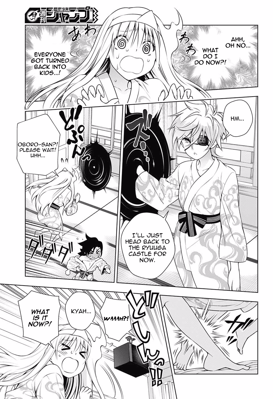 Yuragi-sou no Yuuna-san Chapter 154 page 3 - Chapter 154: Everyone Gets Smaller