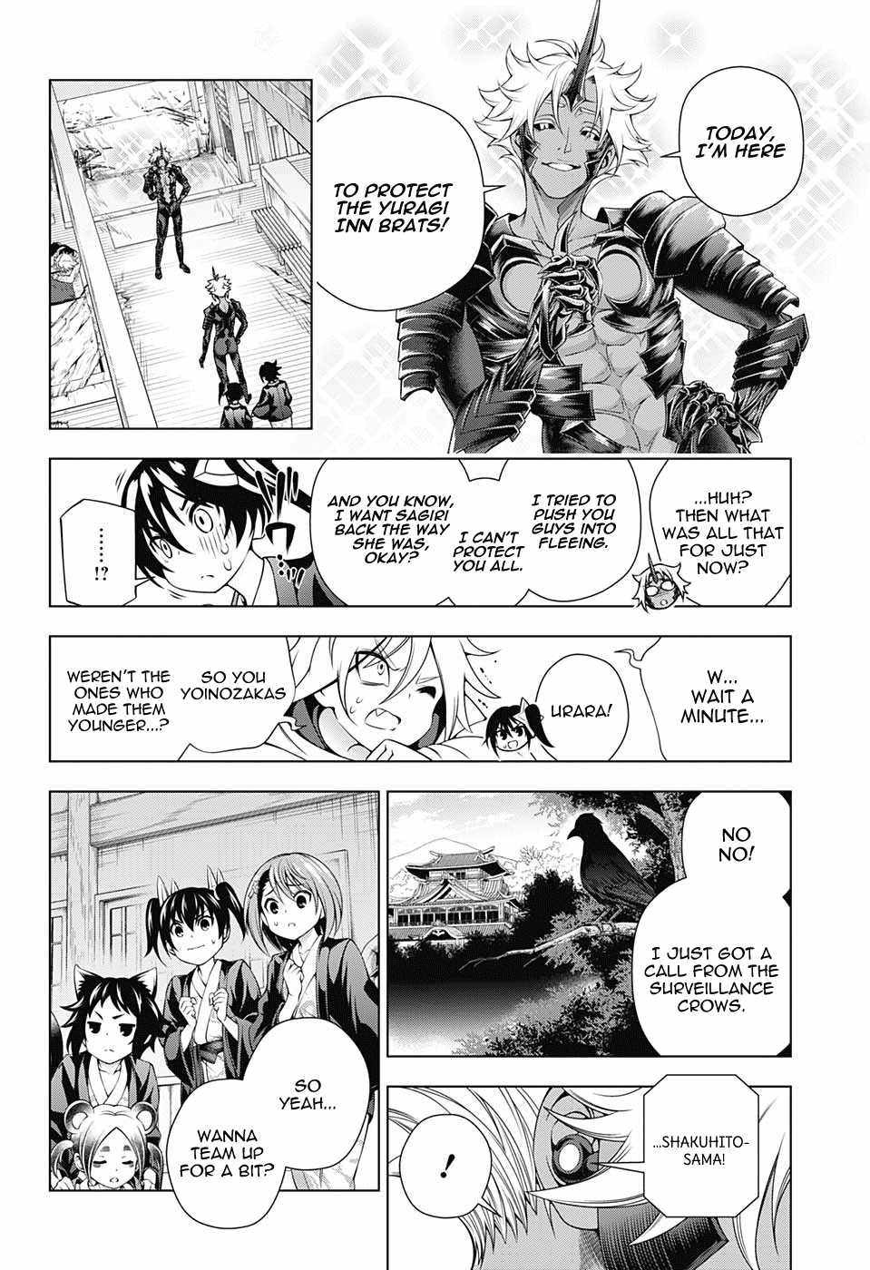 Yuragi-sou no Yuuna-san Chapter 156 page 14 - Chapter 156: Little Kogarashi-kun, to the Yuragi Inn