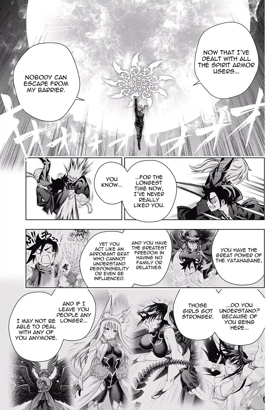 Yuragi-sou no Yuuna-san Chapter 157 page 11 - Chapter 157: Tenko Nadare-san Attacks!