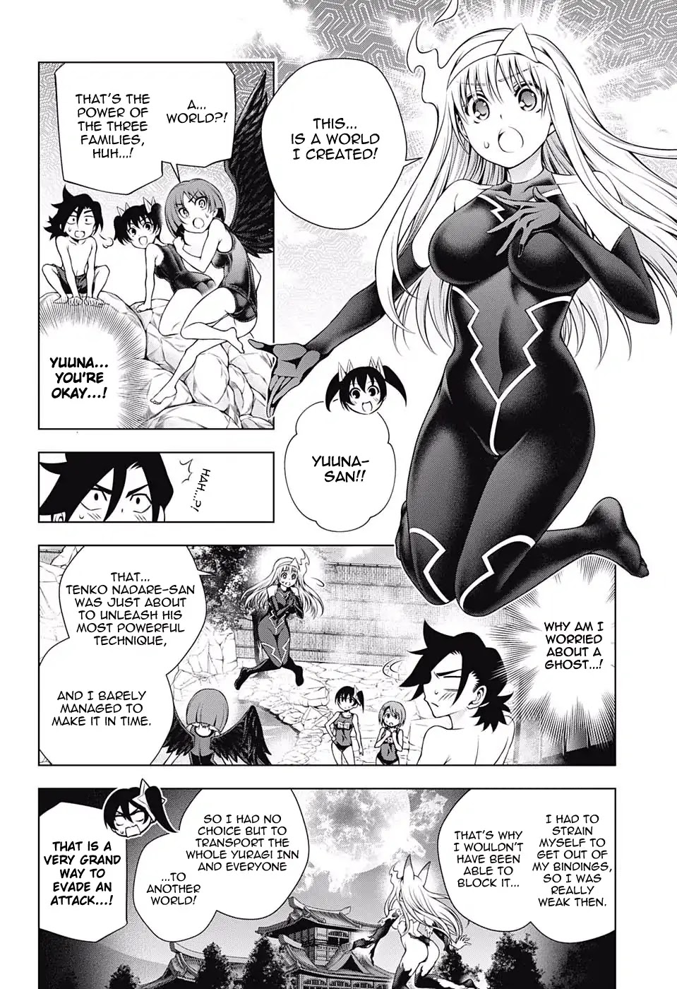 Yuragi-sou no Yuuna-san Chapter 157 page 18 - Chapter 157: Tenko Nadare-san Attacks!