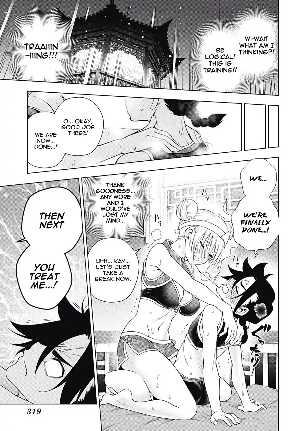 Yuragi-sou no Yuuna-san Chapter 159 page 13 - Chapter 159: Kogarashi-kun's Spirit Power Training