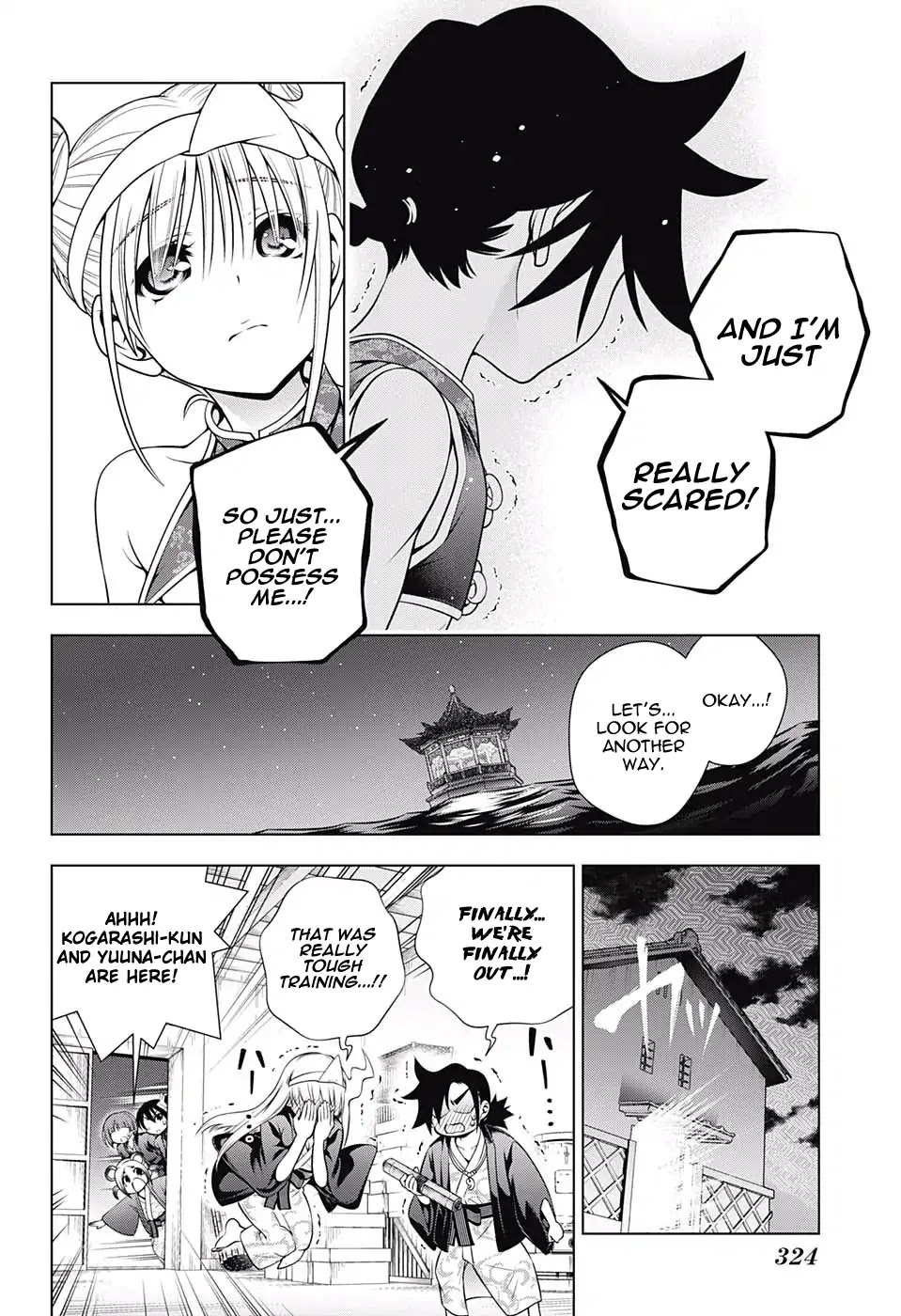 Yuragi-sou no Yuuna-san Chapter 159 page 18 - Chapter 159: Kogarashi-kun's Spirit Power Training