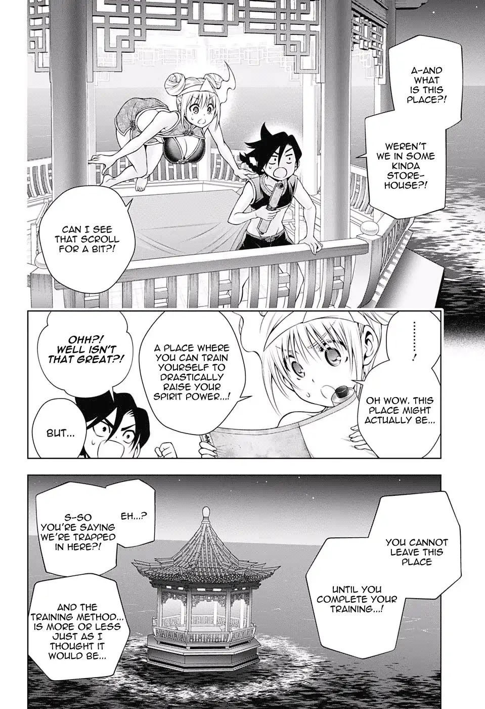 Yuragi-sou no Yuuna-san Chapter 159 page 2 - Chapter 159: Kogarashi-kun's Spirit Power Training