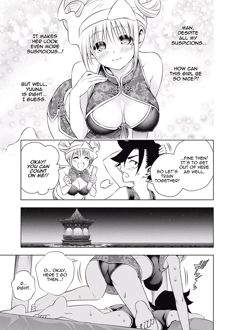 Yuragi-sou no Yuuna-san Chapter 159 page 5 - Chapter 159: Kogarashi-kun's Spirit Power Training
