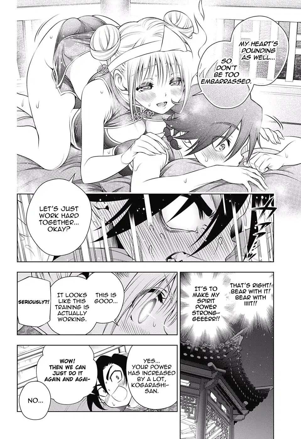 Yuragi-sou no Yuuna-san Chapter 159 page 8 - Chapter 159: Kogarashi-kun's Spirit Power Training